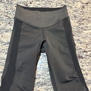 Lululemon leggings Olive/black/heather grey